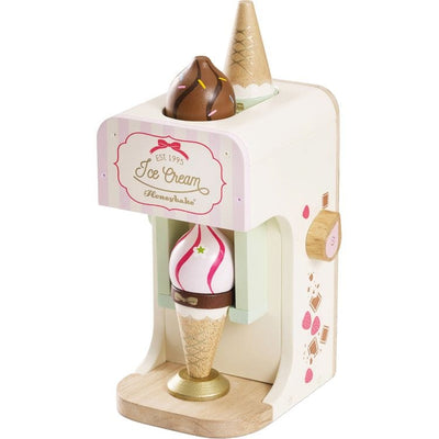 Le Toy Van Preschool Ice Cream Machine & Play Food Cones