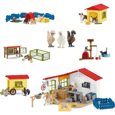 Schleich STEM Schleich Farm World Figurine Bundle