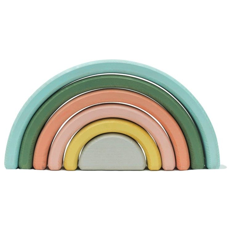 Wonder & Wise Infants Rainbow Nesting Blocks